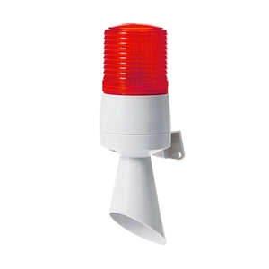 S60ADL Falra Szerelhető Fény és Hangjelző - Piros - 24VDC