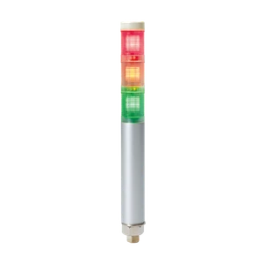 Qlight STA35SLM Ø35mm Slim LED Jelzőoszlop Piros, Sárga, Zöld 24VDC