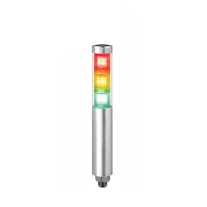 Qlight STA45SLM Ø45mm Slim LED Jelzőoszlop Piros, Sárga, Zöld 24VDC