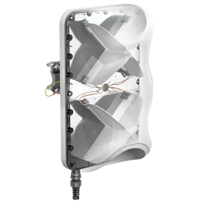 QuMax A500M Kültéri Irányított Antenna 4x LTE &amp; 5G + GPS és Tokozat Teltonika TRB500 átjáróhoz A500M