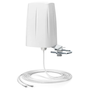 QuOmni AO5G2-G Omnidirectional ultraszéles sávú 5G/LTE MIMO 2x2 antenna 600-6000MHz, 5m kábellel AO5G2-G