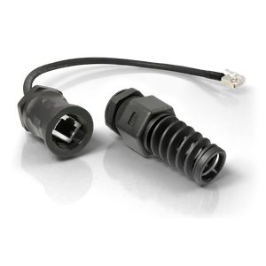 QuRJ45 | RJ-45 csatlakozó adapter | 160mm | kültéri tokozatokhoz | IP68 