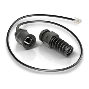 QuRJ45-L | RJ-45 csatlakozó adapter | 380 mm | kültéri tokozatokhoz | IP68 
