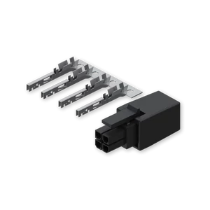 Tápcsatlakozó 4 pol. szerelhető érintkezőkkel (Teltonika)