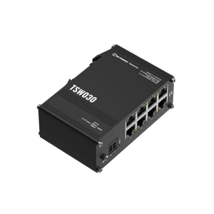 TSW030 Ipari Switch | 8 x 10/100 Ethernet port | Integrált DIN rögzítés