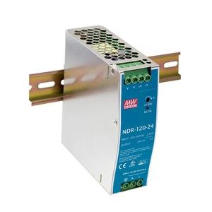MEAN WELL NDR-120-24 kapcsolóüzemű tápegység 120W/24V/0-5A