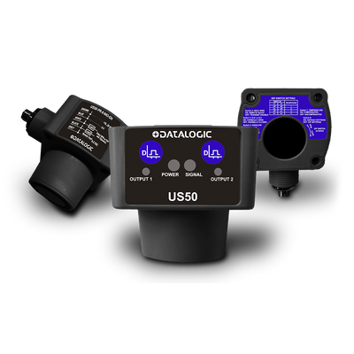 Datalogic Ultrahangos érzékelő,  PNP/NPN, Sn:200...8000mm US50-PR-5-N43-OH