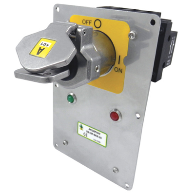 SS-ISP-SKR Isolation Switch with Solenoid Control Panel Mount