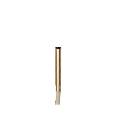 Miniatűr Induktív Érzékelő AC6/CP-1A Ø4, árnyékolt, Sn.: 0,8 mm, PNP NC 3, 2 m kábel
