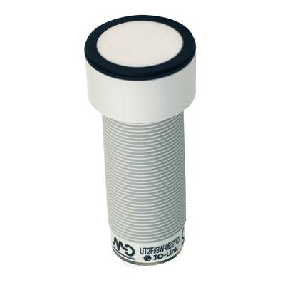 UT2F Ultrahangos érzékelő, 1 x IO-Link +  1 x PNP  350-6000 mm M12 csatlakozó, műanyag ház, cULus