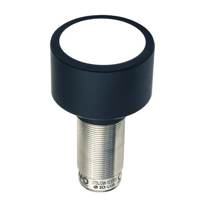 UT5L Ultrahangos érzékelő, vezetékes tanítás, 4-20 mA+ PNP NO/NC 600-8000 mm M12 csatlakozó, AISI 316L ház, cULus