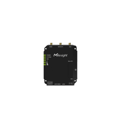 Milesight UR32-L04EU-P-W Ipari Mobilnet Router 4G LTE DUAL SIM WIFI  2xLAN PoE RS232 