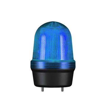 Q60L LED Fényjelző, állandó/villogó kék DC12-24V, IP65