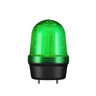 MFL60 LED Multifunkciós fényjelző és hangjelző, állandó/villogó/stroboszkóp/forgó fény zöld DC12-24V, IP65