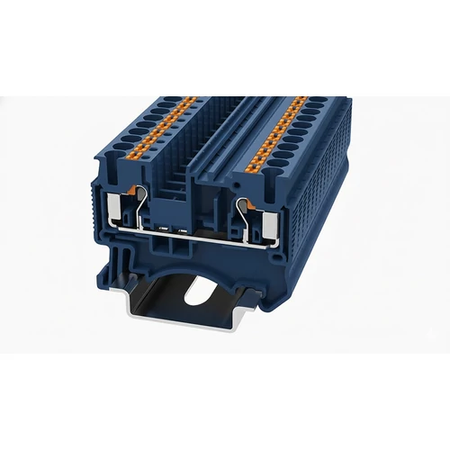 DS2.5-01P-12-00Z(H) Átvezető Sorkapocs, Push-in, 0.2 mm² ...4 mm², 1p. kék