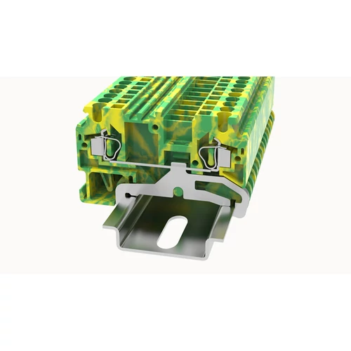 WS2.5-PE-01P-1C-00Z(H) Védővezető Sorkapocs, Rugós , 0.2 mm² ...2.5 mm², 1p. zöld-sárga