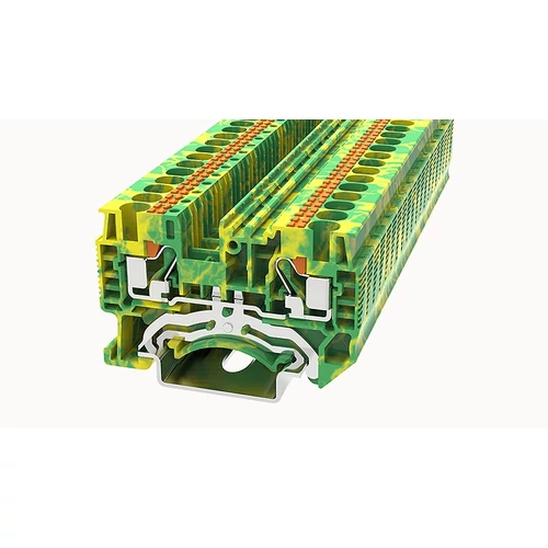 DS4-PE-01P-1C-00Z(H) Védővezető Sorkapocs, Push-in, 0.2 mm² ...6 mm², 1p. zöld-sárga