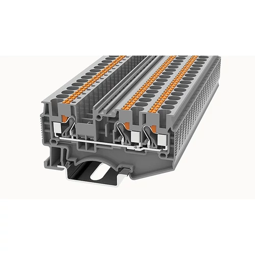 DS4-TW-01P-11-00Z(H) Átvezető Sorkapocs, Push-in, 0.2 mm² ...6 mm², 1p. szürke