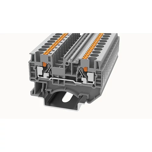 DS4-01P-11-00Z(H) Átvezető Sorkapocs, Push-in, 0.2 mm² ...6 mm², 1p. szürke