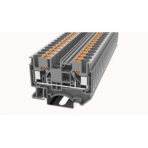 DS6-01P-11-00Z(H) Átvezető Sorkapocs, Push-in, 0.5 mm² ...10 mm², 1p. szürke