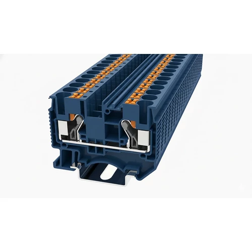 DS6-01P-12-00Z(H) Átvezető Sorkapocs, Push-in, 0.5 mm² ...10 mm², 1p. kék