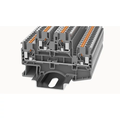 DSKK2.5-01P-11-00Z(H) Átvezető Sorkapocs, Push-in, 0.2 mm² ...4 mm², 1p. szürke