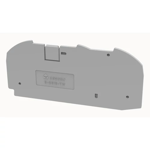 D-DS6-TW-01P-11-00Z(H) Lezárófedél szürke Szélesség: 1.5 mm