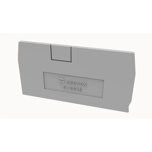 D-DS1.5-01P-11-00Z(H) Lezárófedél szürke Szélesség: 2.5 mm