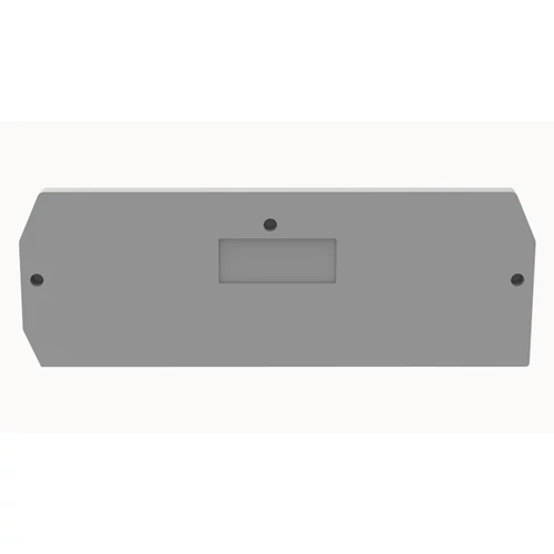 D-WS2.5-QU-01P-11-00Z(H) Lezárófedél szürke Szélesség: 2.5 mm