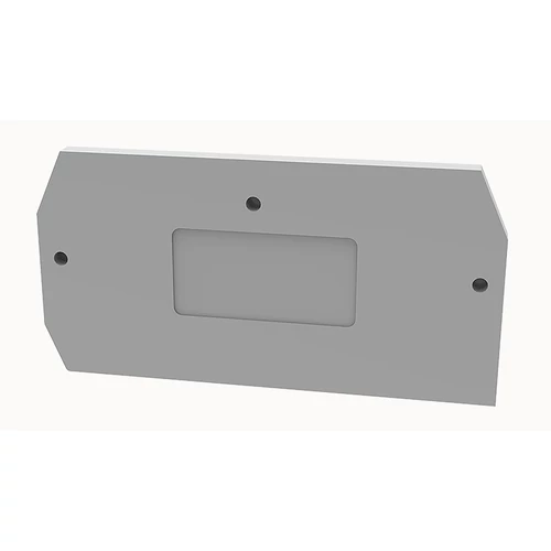 D-WS2.5-01P-11-00Z(H) Lezárófedél szürke Szélesség: 2.5 mm