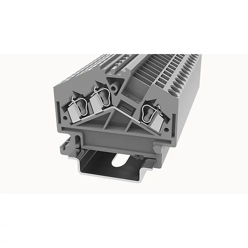 WS2.5-TW-TA-01P-11-00Z(H) átvezető sorkapocs, rugós 0.2...2.5mm2, 1p, szürke