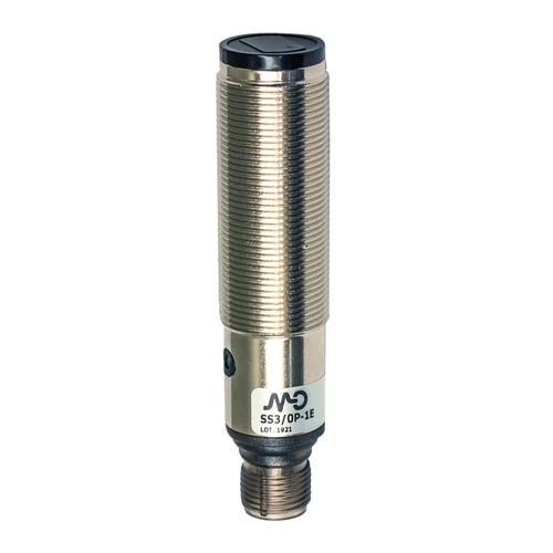 SS7/LP-1E Optikai érzékelő M18 Diffúz 400 mm PNP-LO fém beállítható M12 csatl. 