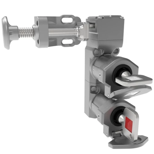 SS-HT-D-L-11 nyelves dupla kulcsos retesz (Rozsdamentes acél)