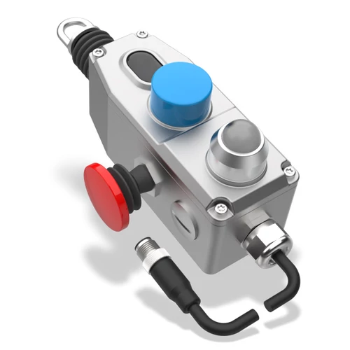 GLM-SS-Z Rántóköteles Biztonsági Kapcsoló OSSD Kimenettel Rozsdamentes Acél