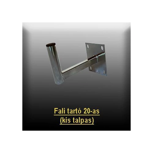 Fali antennatartó konzol 20 cm - kis talpas