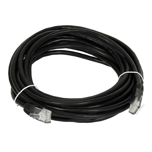 UTP Patch kábel Cat5e 5m, fekete