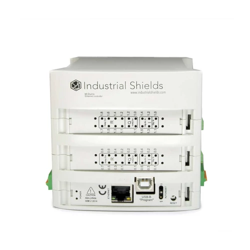 Industrial Shields PLC M-DUINO Plus 38 I/O Relé/Analóg/Digitális, Ethernet