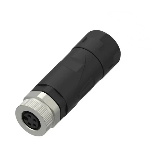 SAF422-5  | M8 Csatlakozó | 4 pólusú | anya axiális | csavaros sorkapocs