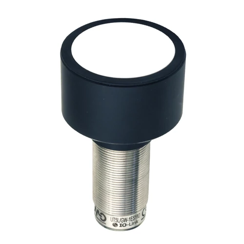 UT5L Ultrahangos érzékelő, 4-20 mA+ PNP NO/NC 600-8000 mm M12 csatlakozó, AISI 316L ház, cULus