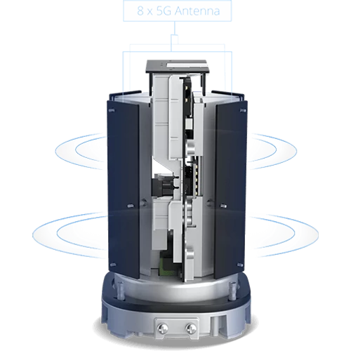 Milesight UF51 LTE 5G Router CPE Wi-Fi 6 Kültéri IP67
