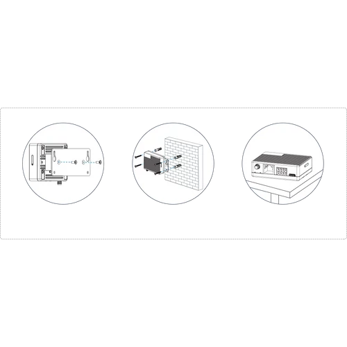 Milesight UR41 mini ipari mobilinternet router felszerelése