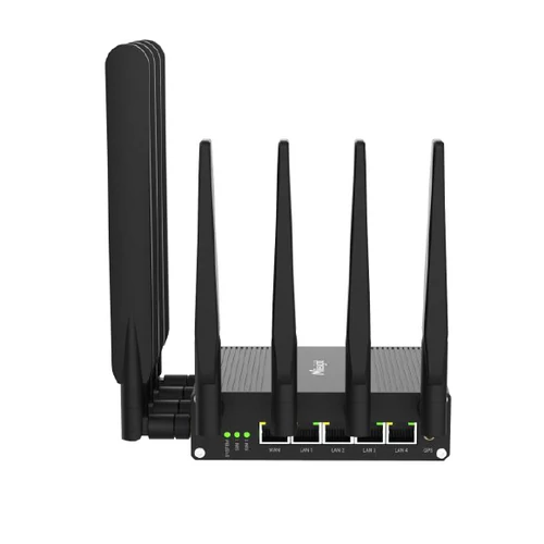 Milesight UR75 DUAL SIM 5G Ipari Mobilnet Router WIFI6 GPS 5xGigabit ETH RS232 RS485 USB3