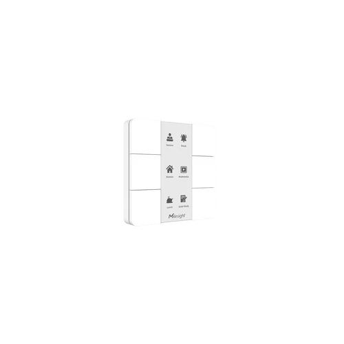 Milesight WS136 LoRaWAN Okos kapcsoló (6 különböző jelenet vezérlés)