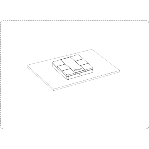 Milesight WS156 LoRaWAN Okos kapcsoló E-ink kijelzővel (6 különböző jelenet vezérlés)