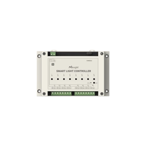 Milesight WS558 LoRaWAN Okos Világítás Vezérlő 8 Aktív kimenettel