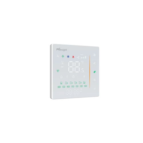 Milesight WT301 LoRaWAN Intelligens Fan Coil termosztát KI/BE szelepvezérléssel