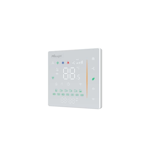 Milesight WT301 LoRaWAN Intelligens Fan Coil termosztát KI/BE szelepvezérléssel