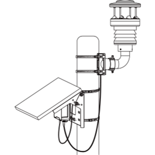 WTS506-868M LoRaWAN IoT Időjárás állomás