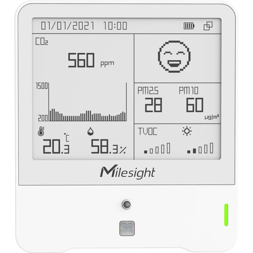 AM308 LoRaWAN beltéri univerzális 8in1 érzékelő 4.2