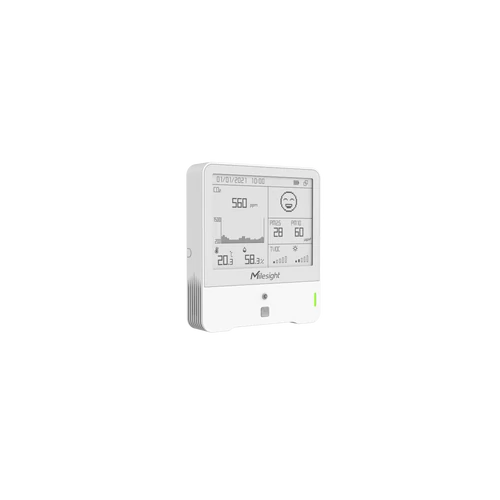 AM308 LoRaWAN beltéri univerzális 8in1 érzékelő 4.2" E-ink kijelzővel
